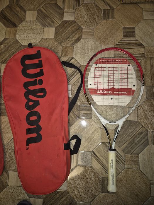 Ocazie set 2 Rachete tenis Wilson Roger Federer  noi cu eticheta in husa