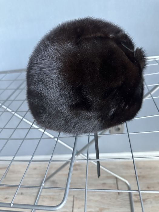 Норковая шапка б/у