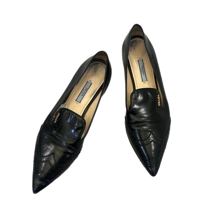 Винтажные лоферы  Prada