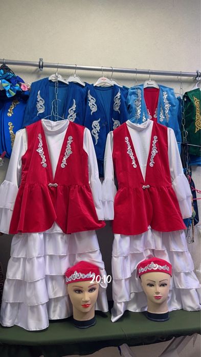 Казахские платья на наурыз