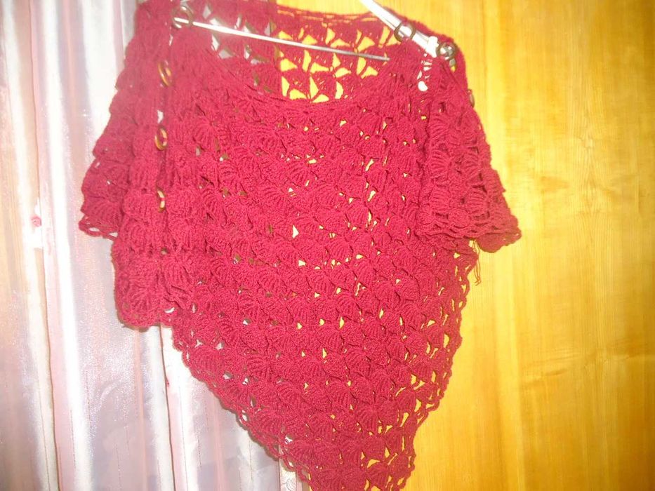 Шали [платки большие) связанные крючком