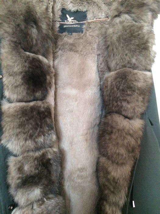 Теплая стильная парка