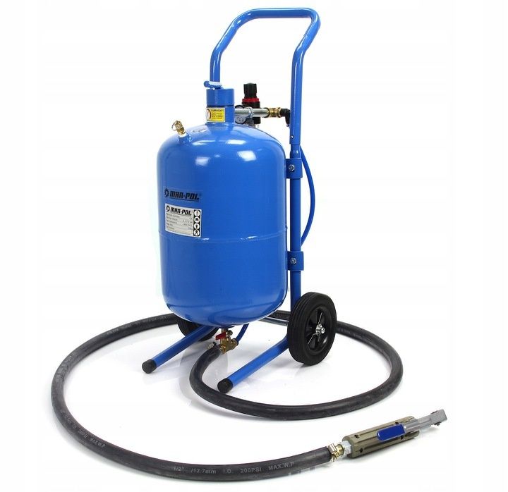 Statie de sablare profesionala cu nisip mobila 19L XM80590R