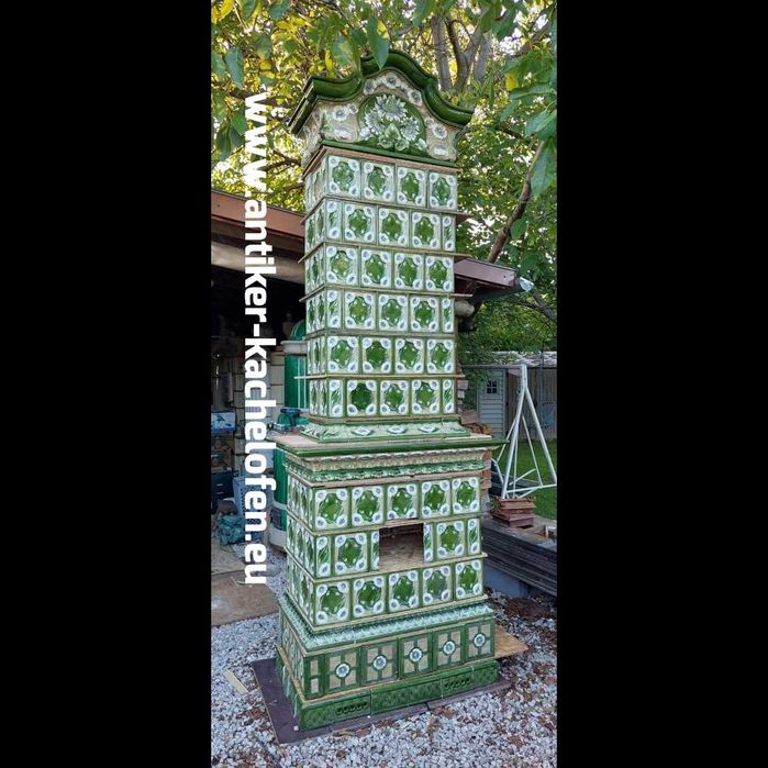 Soba teracota veche, soba antica, sobe veche