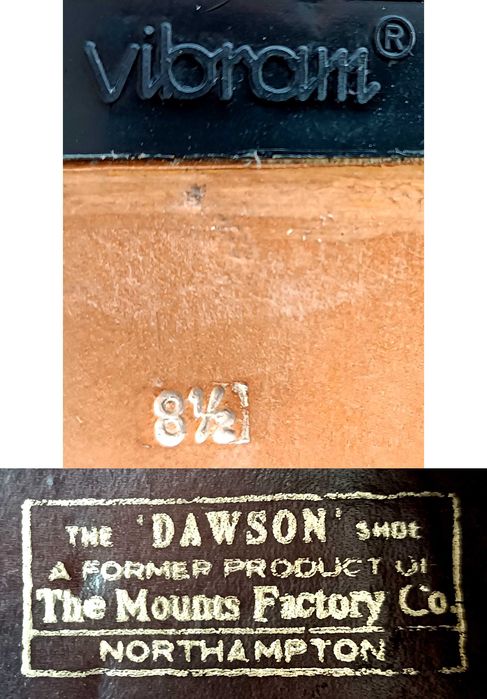 Ghete bărbați ,,DAWSON,, din piele naturală mărimea 42 made in Anglia