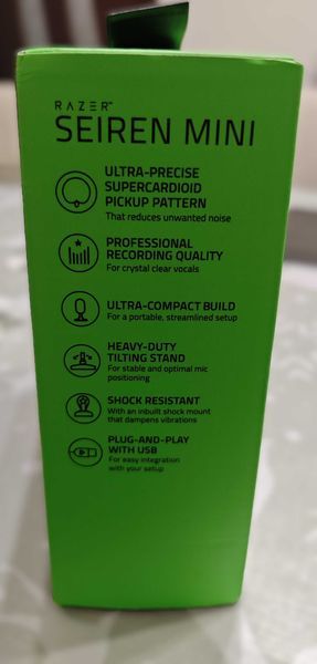 Микрофон Gaming Razer Seiren Mini, Черен