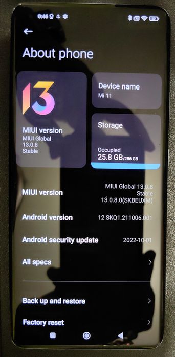 Xiaomi 11 5G, dual, 256 gb