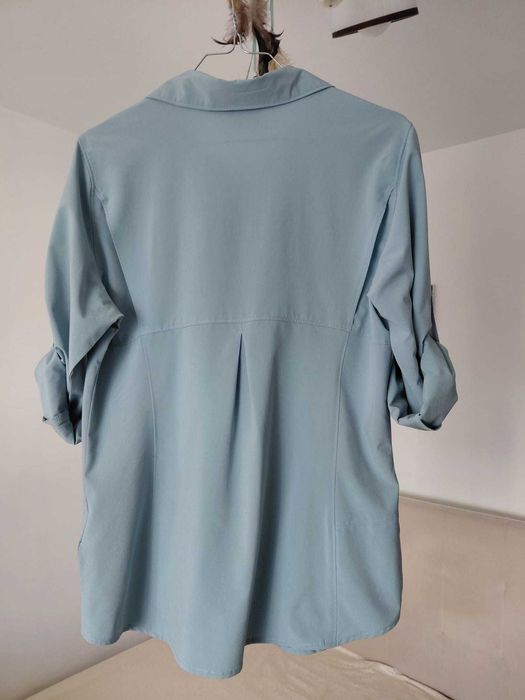 Camasa Columbia culoare albastru petrol