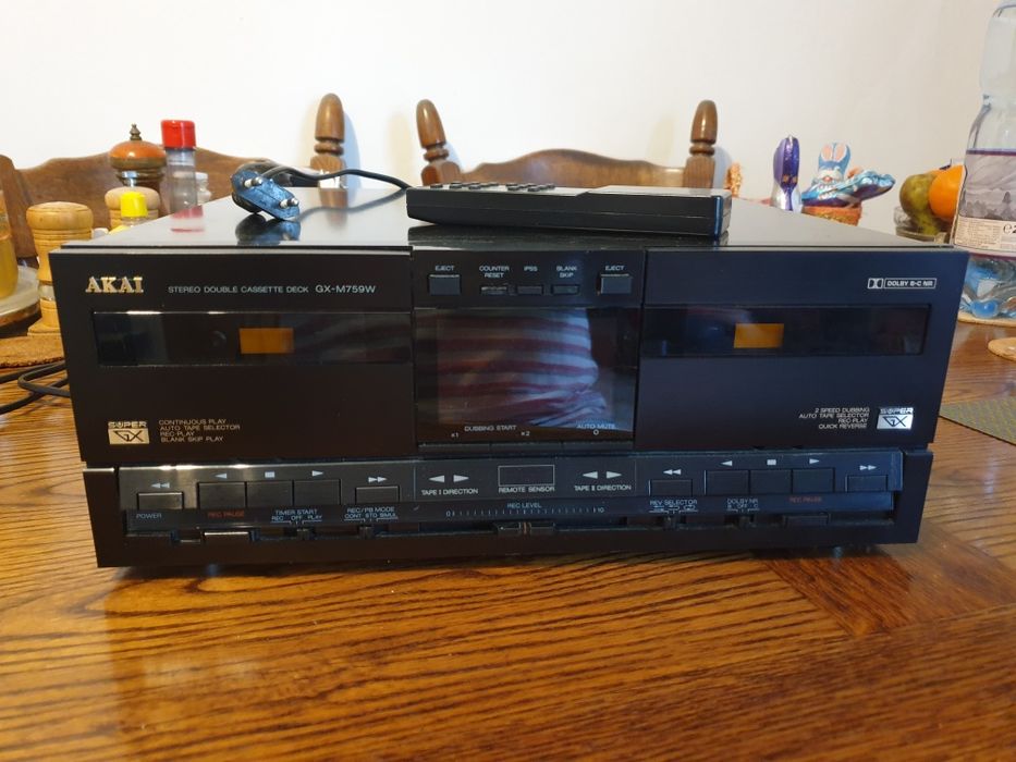 Dublu Deck AKAI GX-M759W - Made in Japan