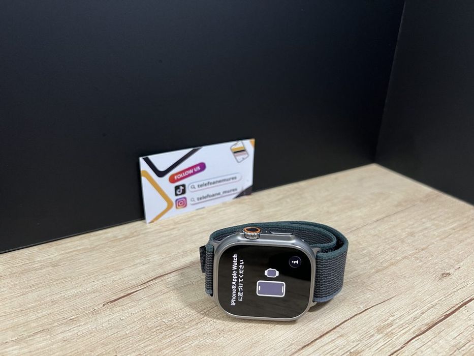 Apple Watch Ultra 2 49mm Natural Titanium Second-Hand Foarte Bun 2 ani