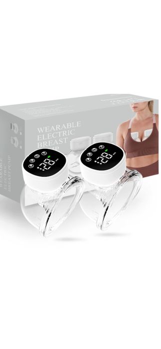 Pompa de san electrica, dubla, portabila, hands-free cu 3 moduri si 9 niveluri, silicon medical BPA-Free