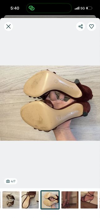 Gianvito Rossi сандали 36 1/2