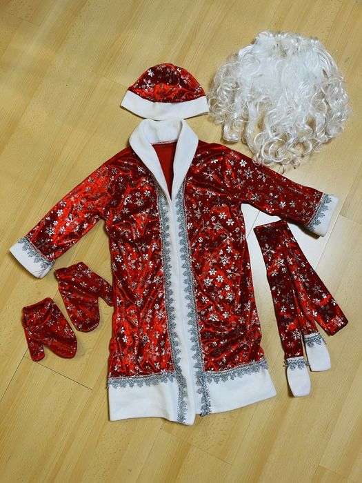 Костюм детский Дед Мороз , от 3 до 5 лет