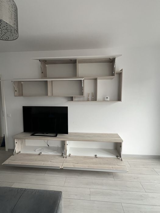 Mobila living alb/bej