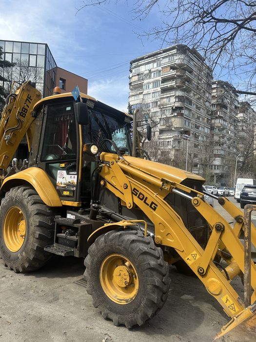 Аренда 3в1 экскаватор погрузчик