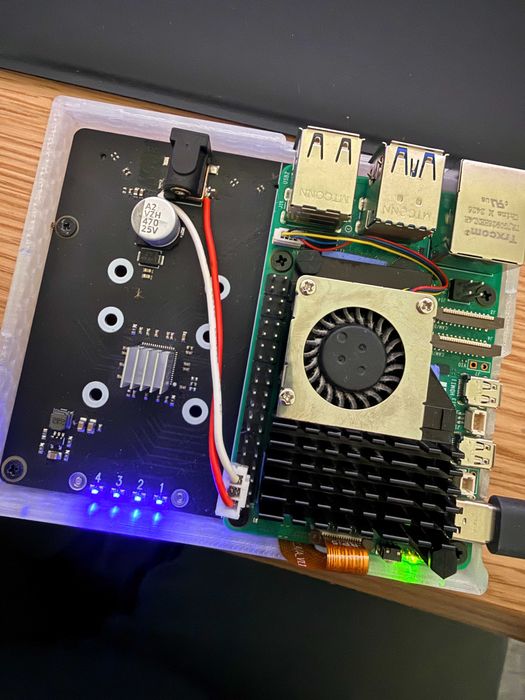 NAS Board Geekworm X1011 PCIe to NVMe за Raspberry Pi 5