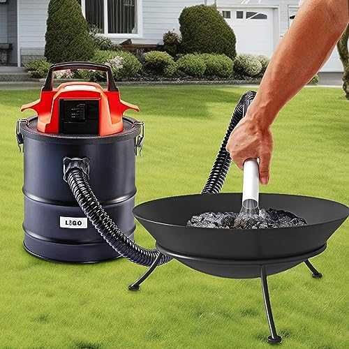 Нова Безжична прахосмукачка LIGO 20V за пепел BBQ Камини почистване