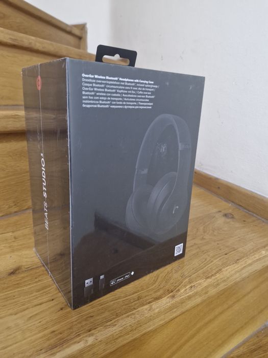 Casti Beats Studio3 Wireless, Over-Ear, sigilate