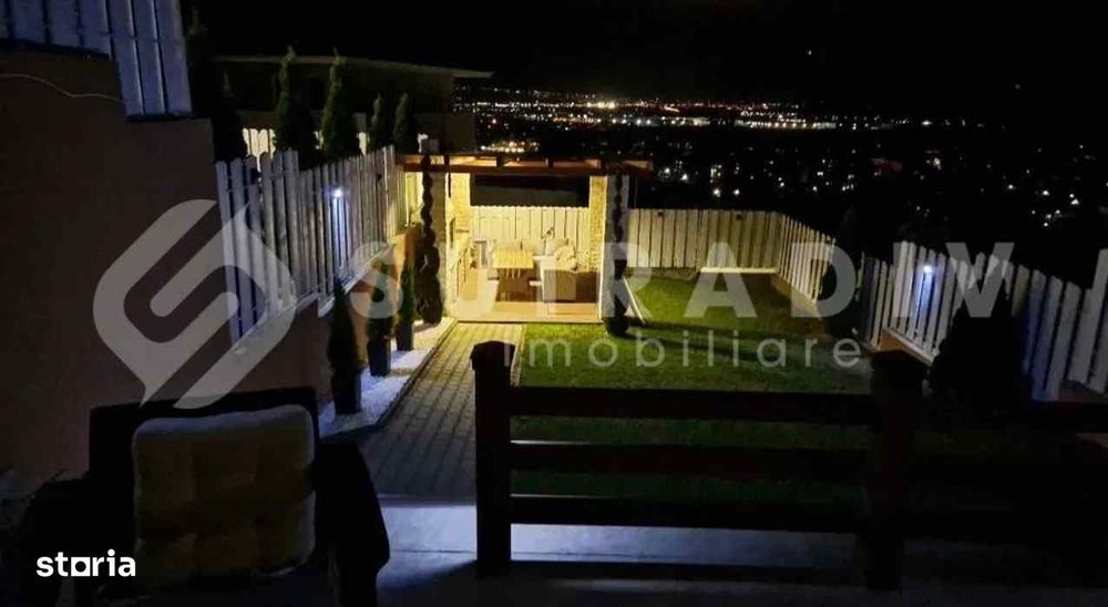 Casa de inchiriat in Apahida, curte generoasa, foisor, gratar