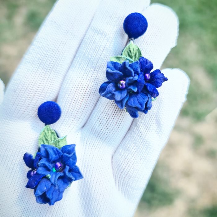 Cercei din piele naturala