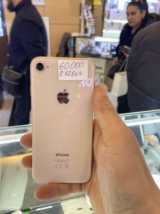 iPhone 8 rose gold 128gb