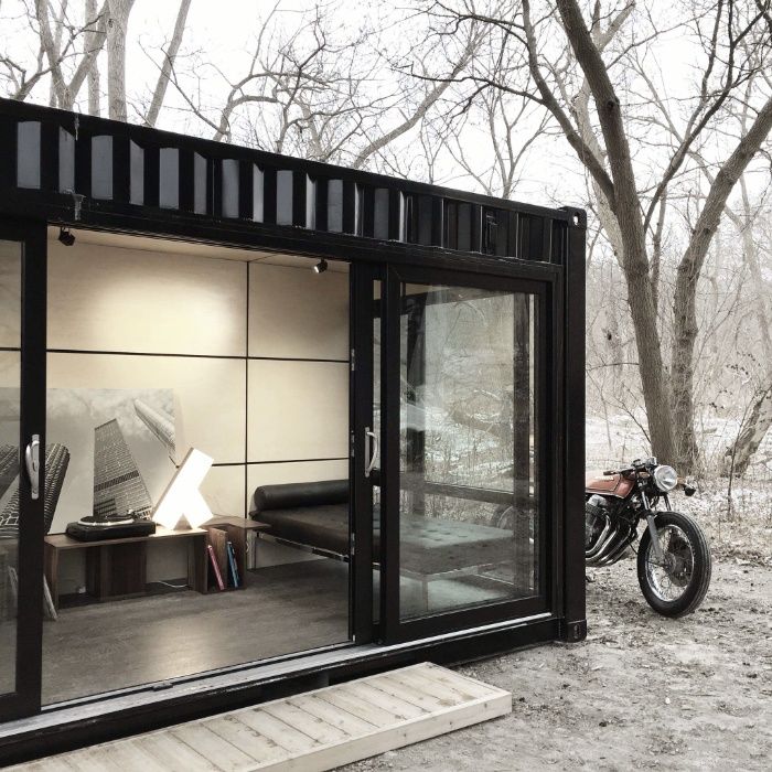 Контейнер является конструкцией прямоугольной формы