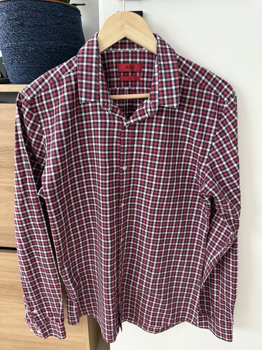 Camasa HUGO by HUGO BOSS Carouri Maneca Lunga Barbati | Marime M