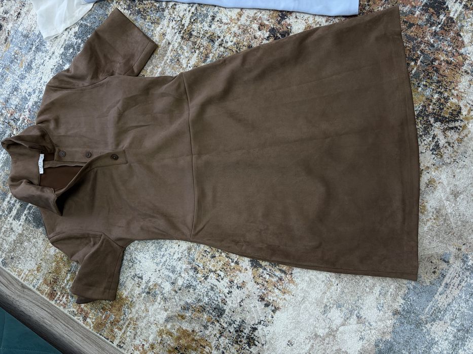 Коричневое платье Турция