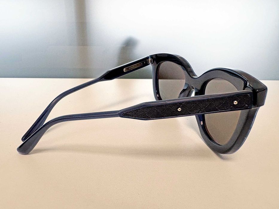 Ochelari de soare femei, Bottega Veneta BV0035S 005, Blue Grey