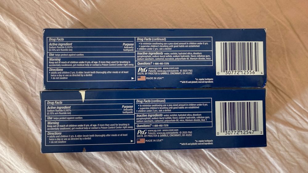 Pasta de dinti albit dintii Crest 3D WHITE albire Benzi Plasturi