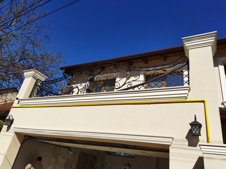 Balustrade din fier forjat