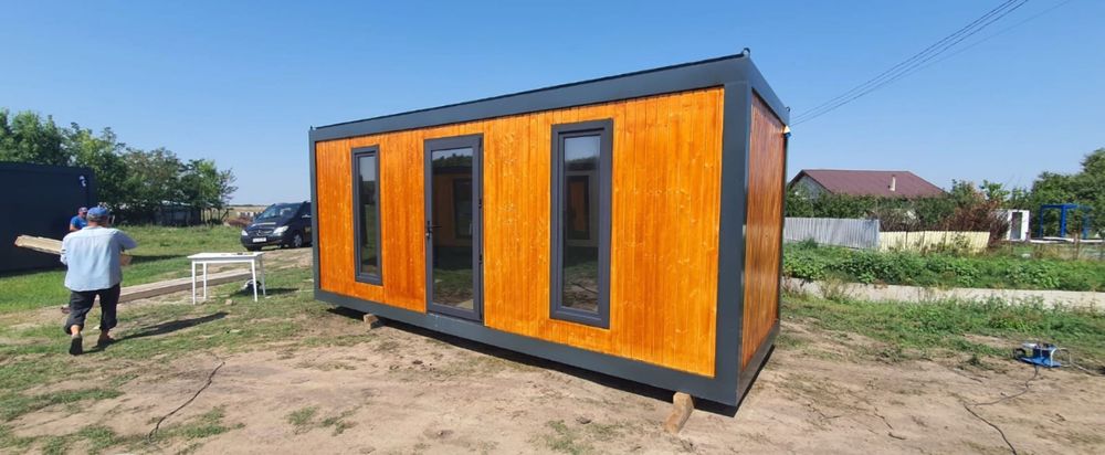 Container birou vitrina