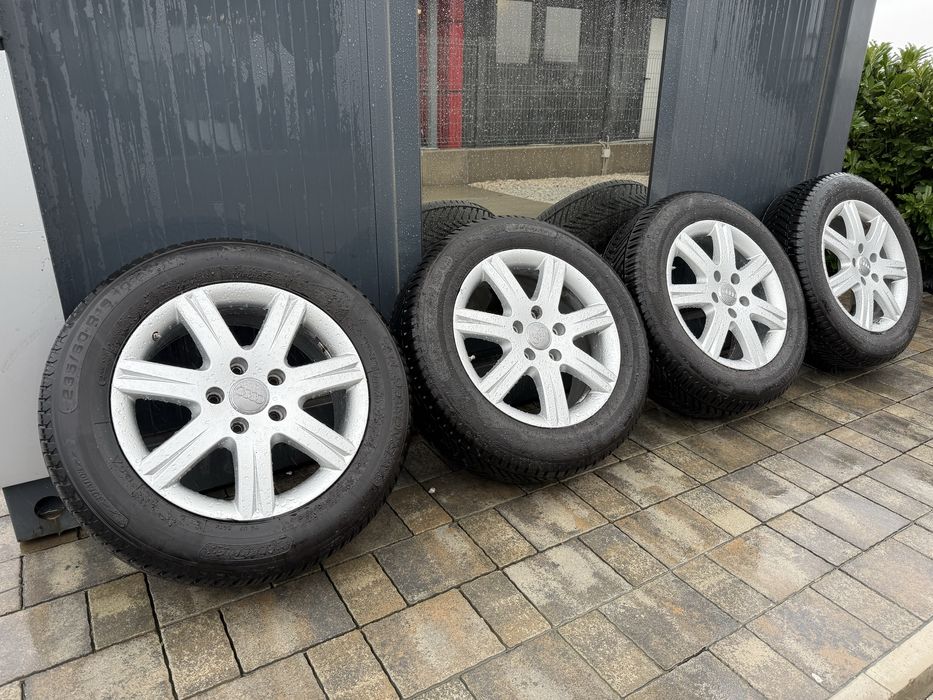 Audi Q7 235/60/18-7мм оригинални 1.200лв Комплект