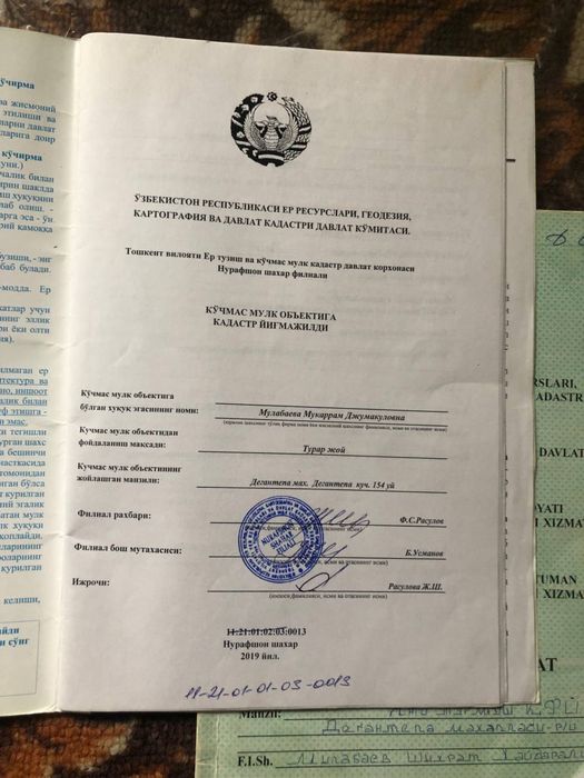 Ассалому алейкум 4 сотих ер сотилади