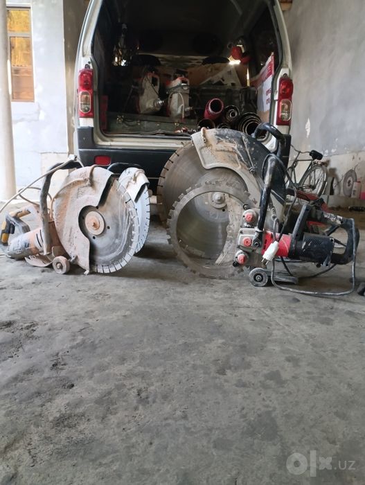 Beton kesish va teshish xizmati