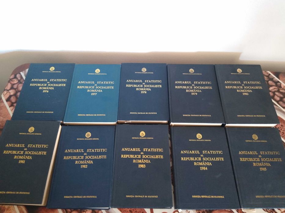 Vând cărți rare,Anuar de statistică R.S.R.