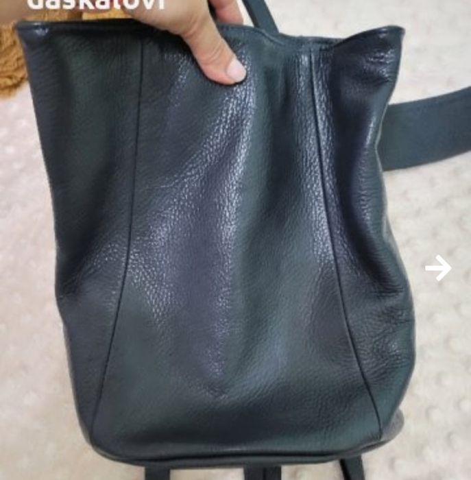 раница Vera стил тъмно синьо