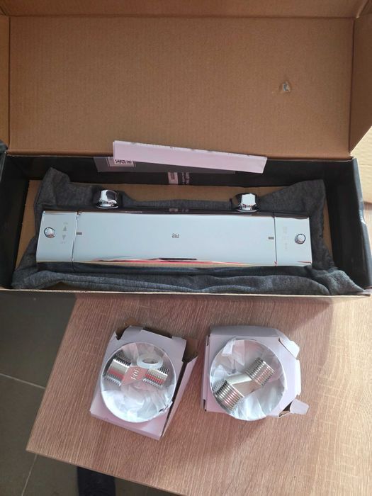 Baterie dus termostatica EISL Carneo cu reglare termostatică
