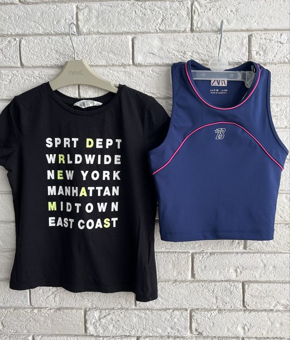 Летни дрехи за момиче размер 146 см