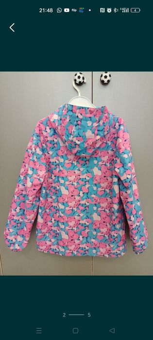 Ветровка для девочки