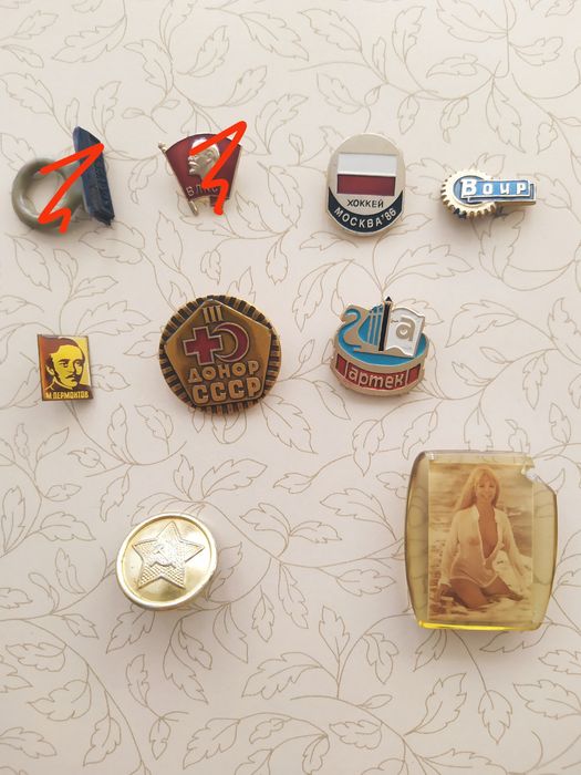 Значки - раритет СССР