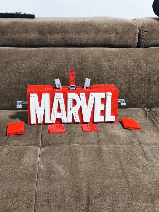 LEGO® Marvel - Лого и мини фигурки MARVEL 76313, 931 части