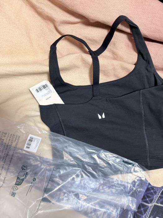 MP Tempo черен дамски потник с кръстосани презрамки на гърба