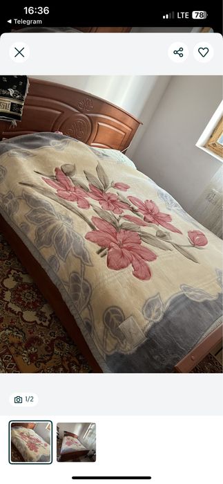 Кровать и шкаф дешево