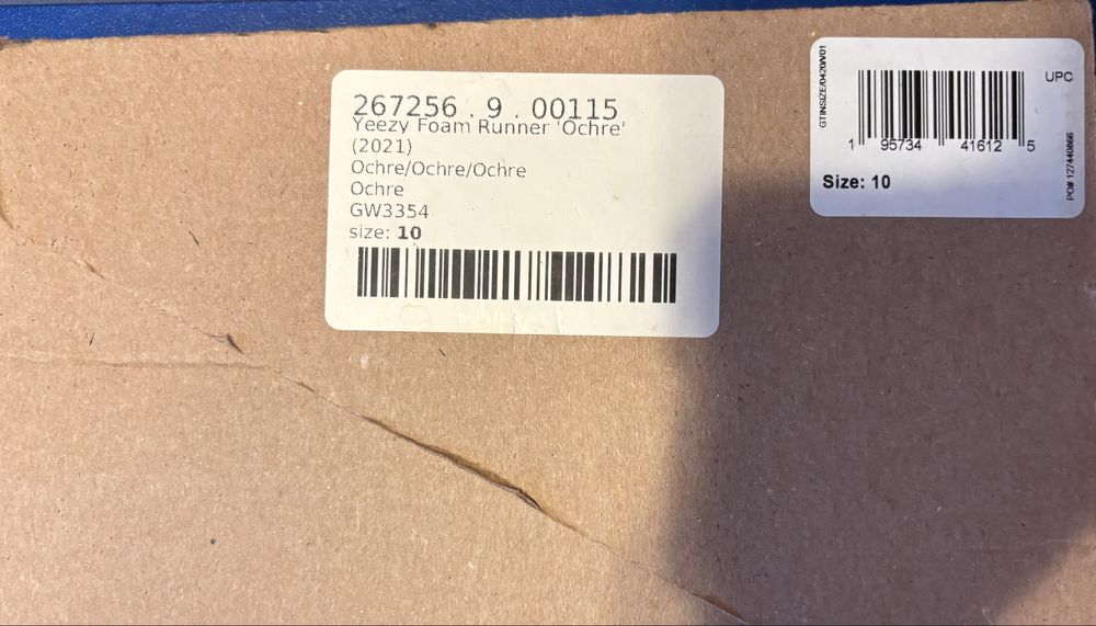 Vand Yeezy Foam Runner Ochre 44,5