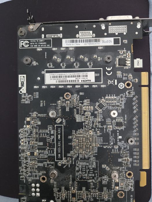 Saphire Radeon rx570 PULSE 4GB