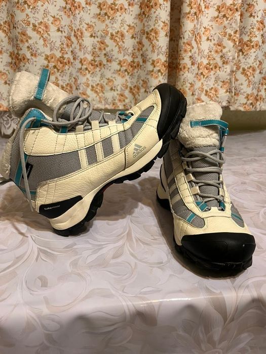 Adidas кожаный зимний