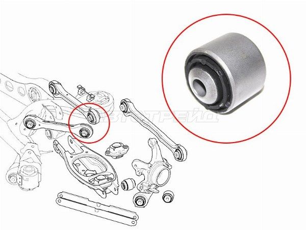 Сайлентблок BMW 1-Series 04-13 / 3-Series 05-14 Bmw 320