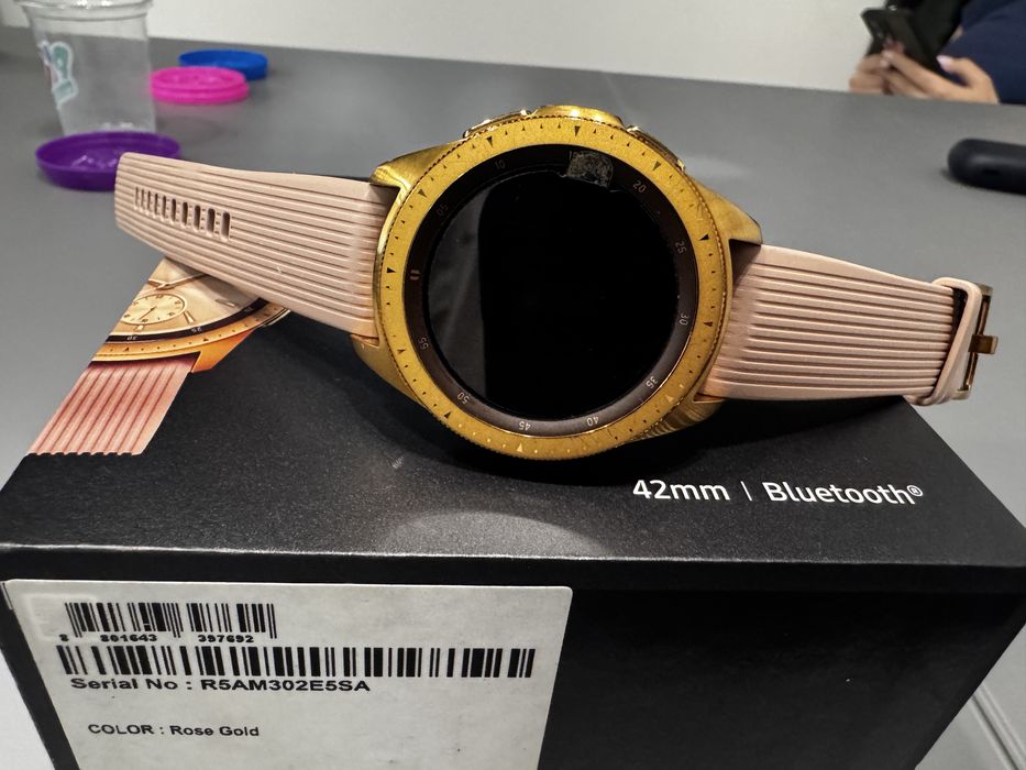 Samsung watch gold rose 42mm