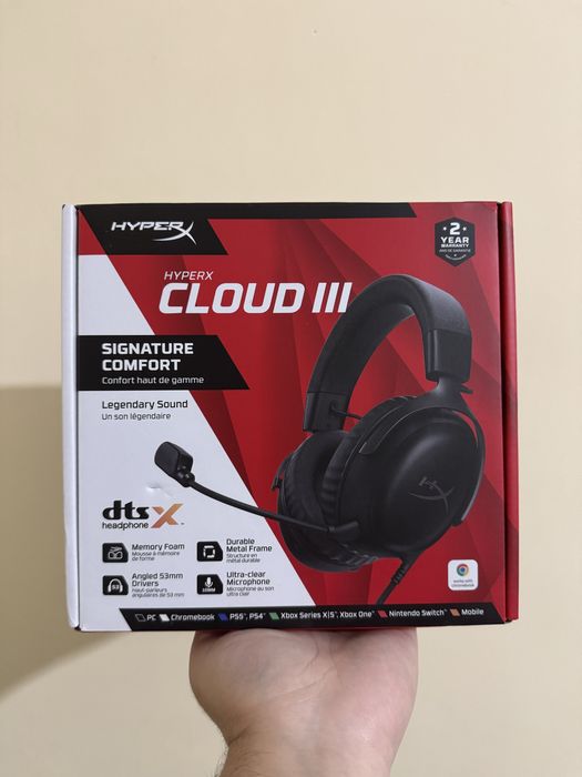 Игровые наушники HyperX Cloud 3